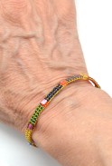 Metallic Rainbow Bracelet